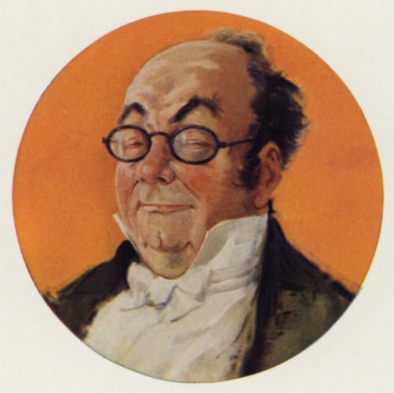 Pan Pickwick autorstwa Thomas Fogarty