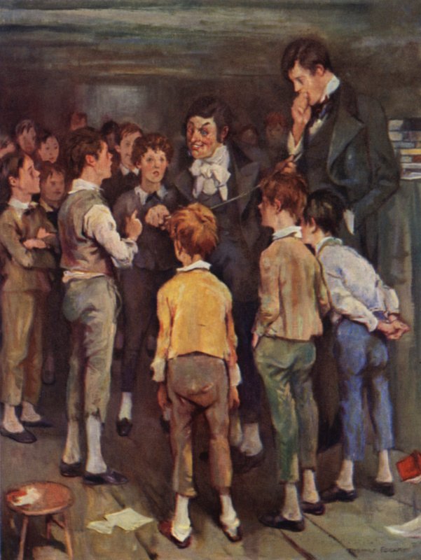 Nicholas Nickleby autorstwa Thomas Fogarty