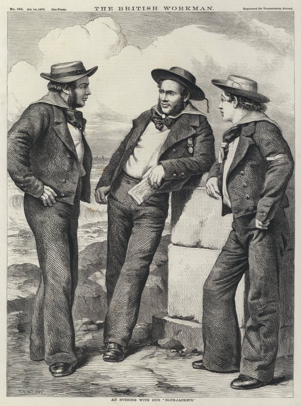 Wieczór z naszymi „Niebieskimi Kurteczkami” (grawerunek) autorstwa Thomas Harrington (after) Wilson