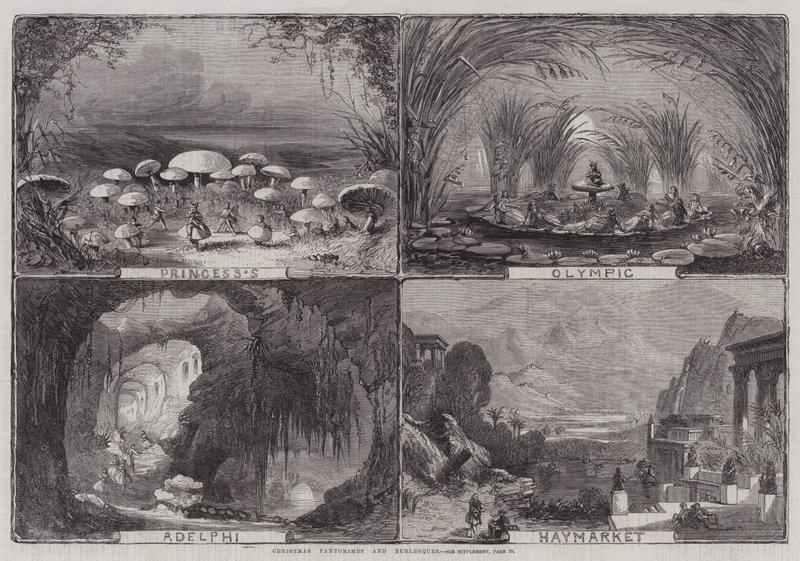 Świąteczne pantomimy i burleski autorstwa Thomas Harrington Wilson
