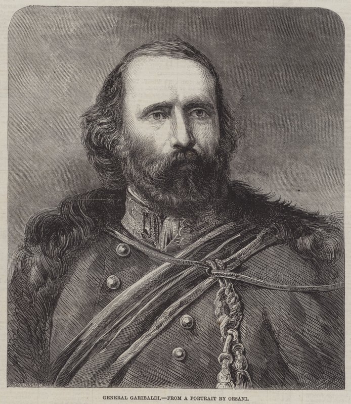 Generał Garibaldi autorstwa Thomas Harrington Wilson