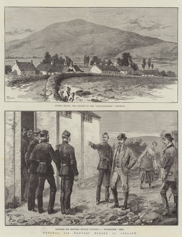 Generał Sir Redvers Buller w Irlandii autorstwa Thomas Harrington Wilson