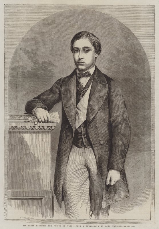 Jego Królewska Wysokość Książę Walii autorstwa Thomas Harrington Wilson