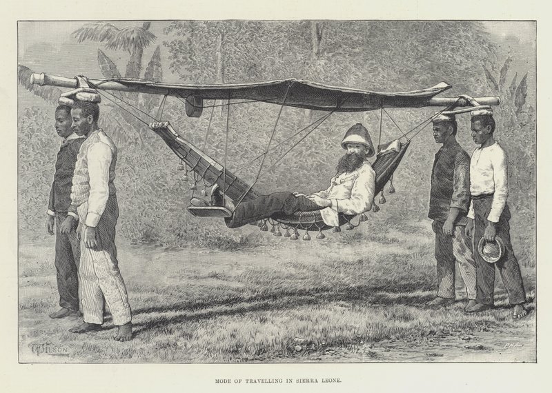 Sposób podróżowania w Sierra Leone autorstwa Thomas Harrington Wilson