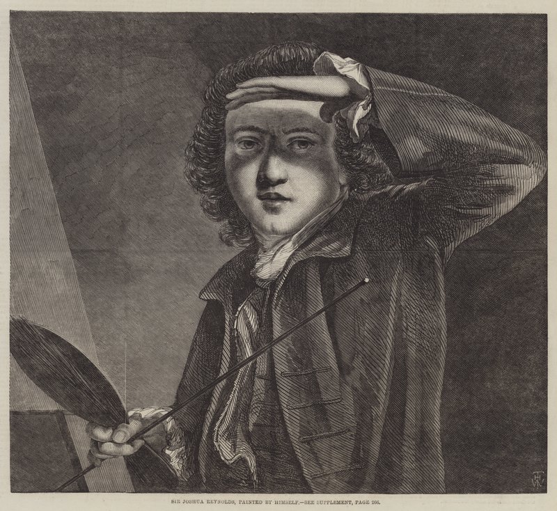 Sir Joshua Reynolds autorstwa Thomas Harrington Wilson