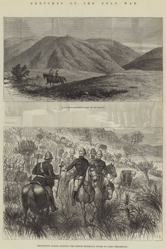 Szkice o wojnie zuluskiej autorstwa Thomas Harrington Wilson
