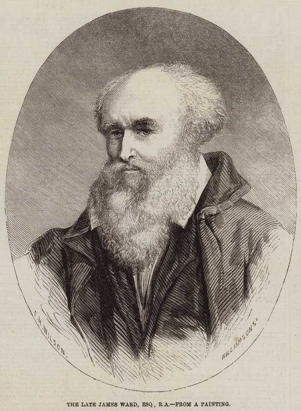 Późny James Ward, Esquire, RA autorstwa Thomas Harrington Wilson