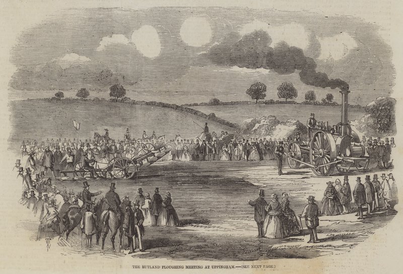 Spotkanie orki Rutland w Uppingham autorstwa Thomas Harrington Wilson
