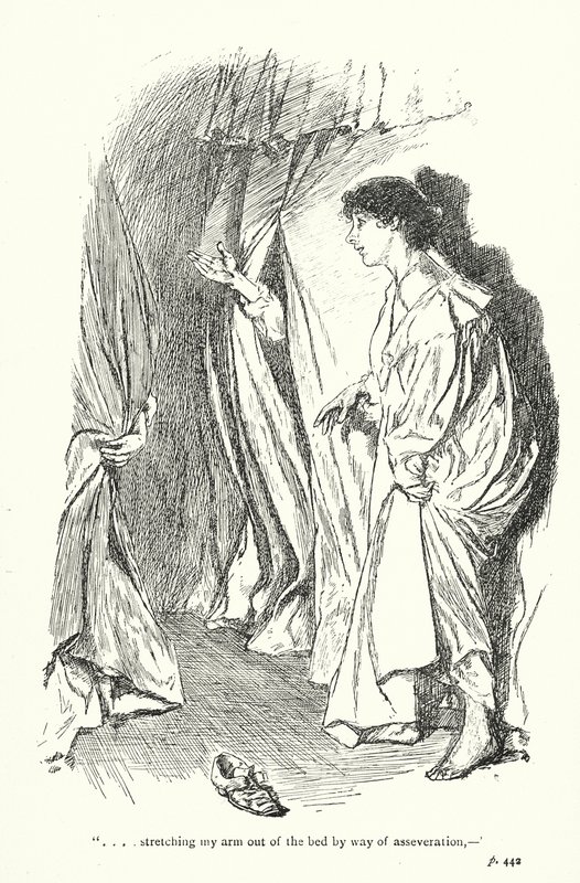 Ilustracja do Podróży sentymentalnej Laurence