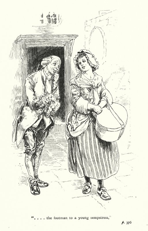 Ilustracja do Podróży sentymentalnej Laurence
