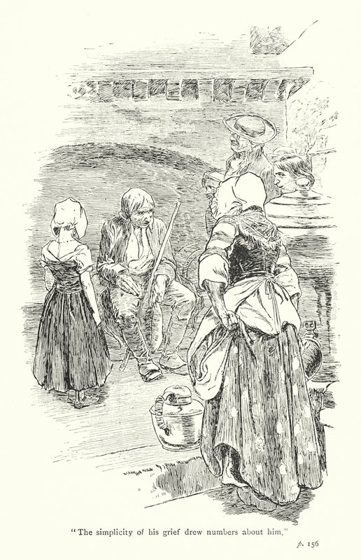 Ilustracja do Podróży sentymentalnej Laurence