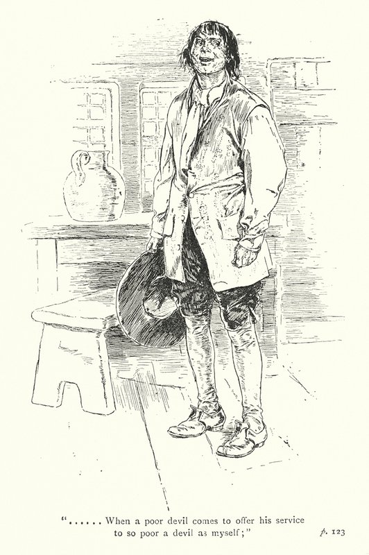 Ilustracja do Podróży sentymentalnej Laurence