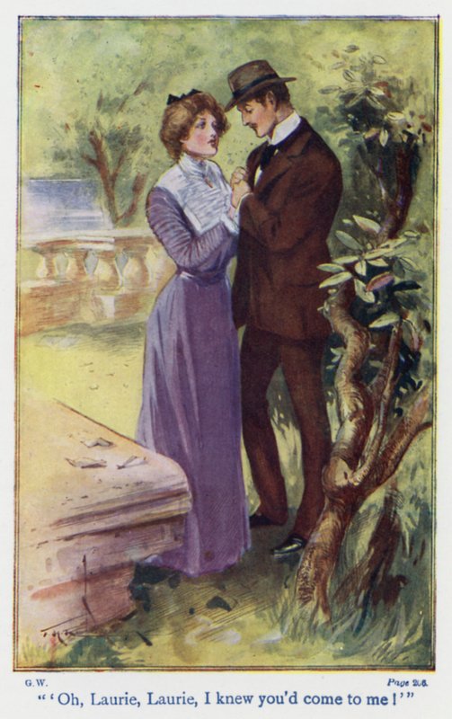 Ilustracja do Good Wives autorstwa Louisy M. Alcott (kolorowa litografia) autorstwa Thomas Heath Robinson