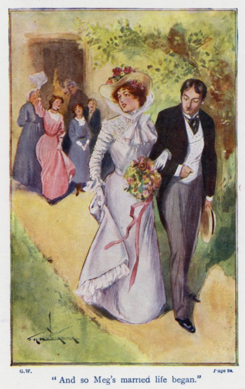 Ilustracja do Good Wives autorstwa Louisy M. Alcott (kolorowa litografia) autorstwa Thomas Heath Robinson