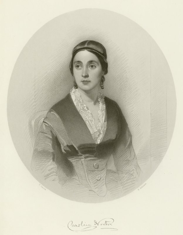 Caroline Norton autorstwa Thomas Heathfield Carrick