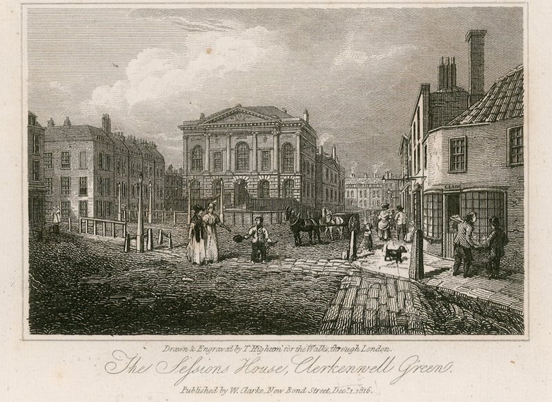Szpital St Bartholomews, Smithfield autorstwa Thomas Higham