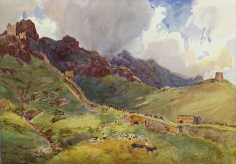 Wielki Mur nad Shan-Hai-Kwan autorstwa Thomas Hodgson Liddell