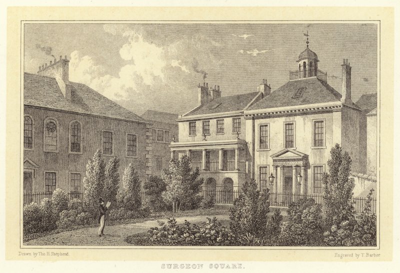 Plac chirurga (grawerunek) autorstwa Thomas Hosmer (after) Shepherd