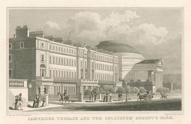 Cambridge Terrace i Koloseum, Regent