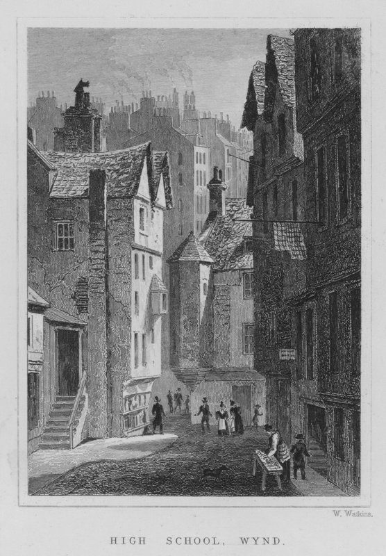 Liceum, Wynd (grafika) autorstwa Thomas Hosmer Shepherd
