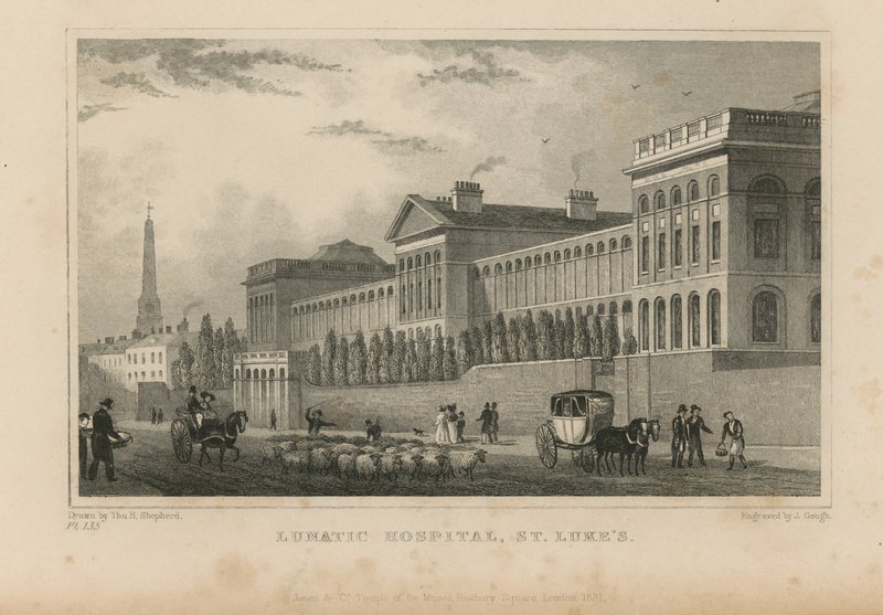 Zakład dla obłąkanych św. autorstwa Thomas Hosmer Shepherd