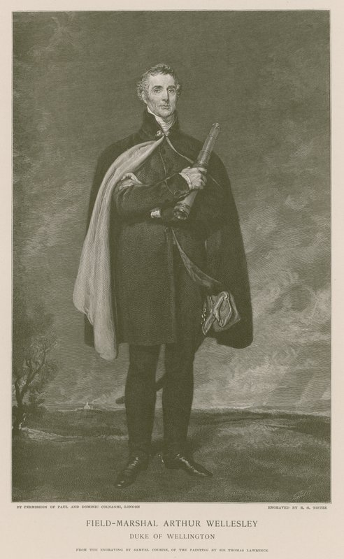 Feldmarszałek Arthur Wellesley autorstwa Thomas Lawrence