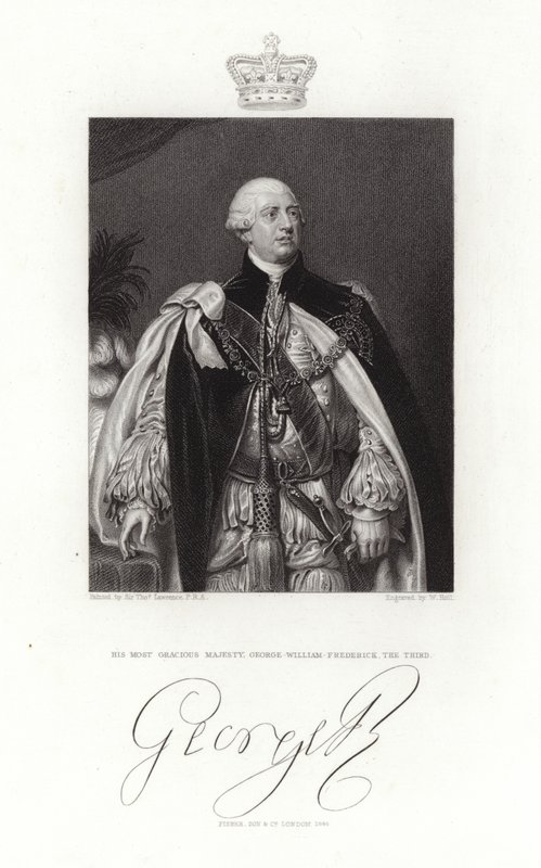 Jerzy III autorstwa Thomas Lawrence