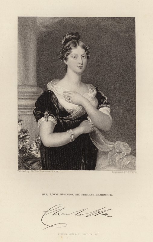 Jej Królewska Wysokość Księżniczka Charlotte autorstwa Thomas Lawrence