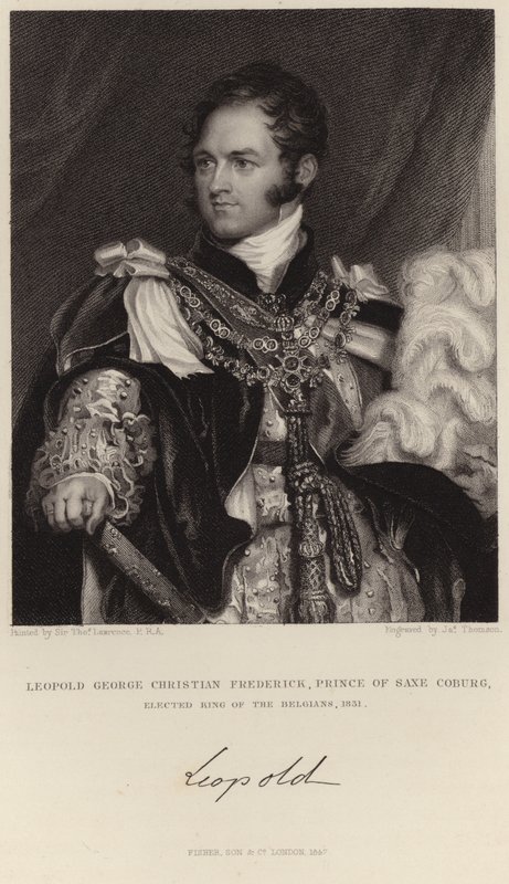 Portret króla Leopolda I autorstwa Thomas Lawrence