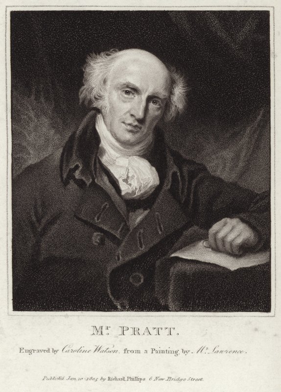 Portret Samuela Jacksona Pratta autorstwa Thomas Lawrence
