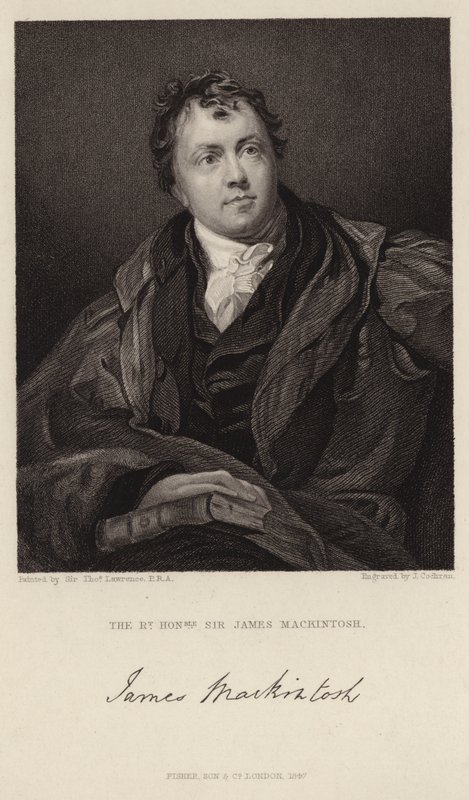 Portret sir Jamesa Mackintosha autorstwa Thomas Lawrence