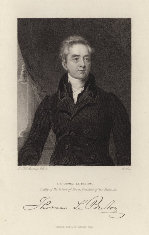 Sir Thomas Le Breton autorstwa Thomas Lawrence