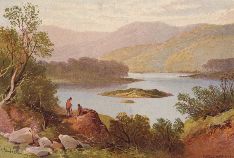 Killarney Lakes, Killarney (kolor lito) autorstwa Thomas Leeson the Elder Rowbotham
