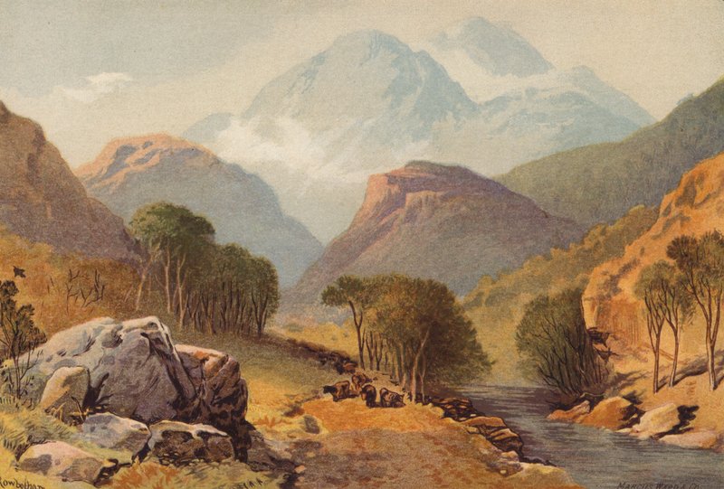Szkocja, Benvenue (kolor lito) autorstwa Thomas Leeson the Elder Rowbotham