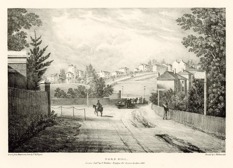 Herne Hill, Londyn autorstwa Thomas Mann Baynes