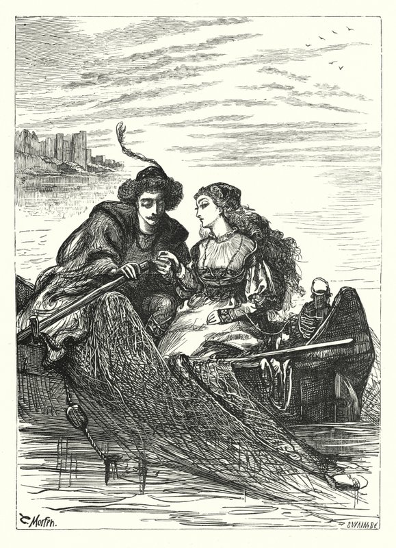Marzenie nad Renem (rycina) autorstwa Thomas Morten