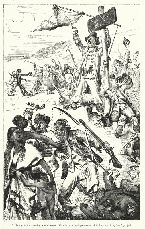 Ilustracja do Podróży Guliwera autorstwa Jonathana Swifta (rycina) autorstwa Thomas Morten
