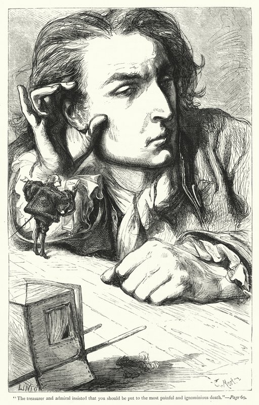 Ilustracja do Podróży Guliwera autorstwa Jonathana Swifta (rycina) autorstwa Thomas Morten