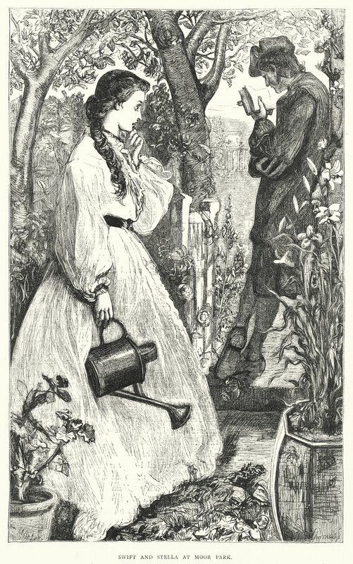 Ilustracja do życia Jonathana Swifta (rycina) autorstwa Thomas Morten