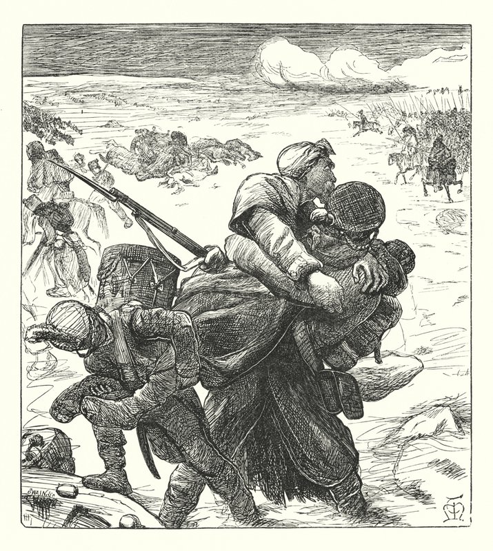 Ojciec pułku (rycina) autorstwa Thomas Morten