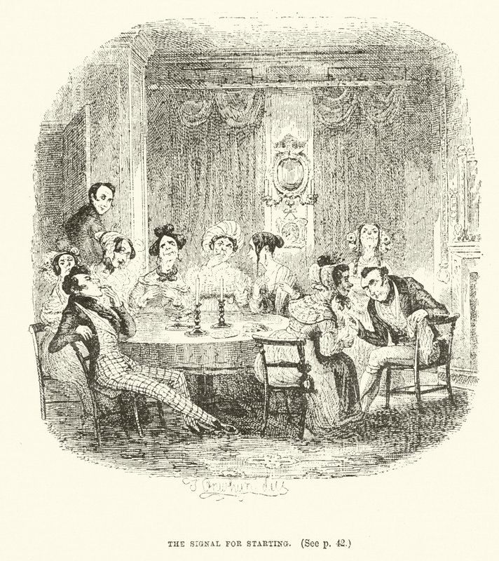Ilustracja do Valentine Vox (grafika) autorstwa Thomas Onwhyn