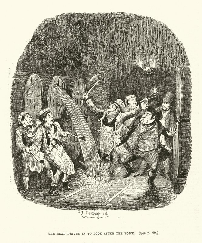 Ilustracja do Valentine Vox (grafika) autorstwa Thomas Onwhyn
