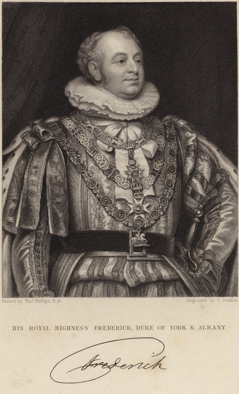 Książę Fryderyk autorstwa Thomas Phillips
