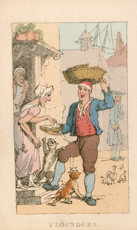 Flądry autorstwa Thomas Rowlandson