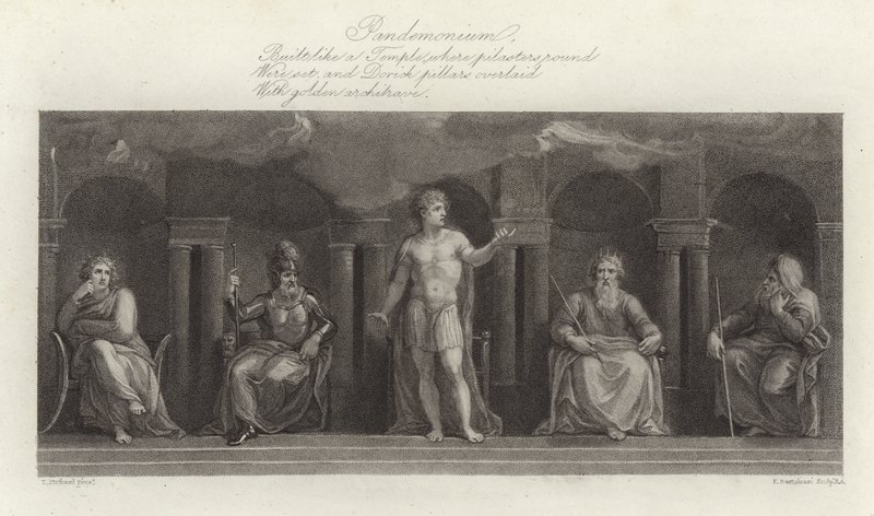 Pandemonium autorstwa Thomas Stothard