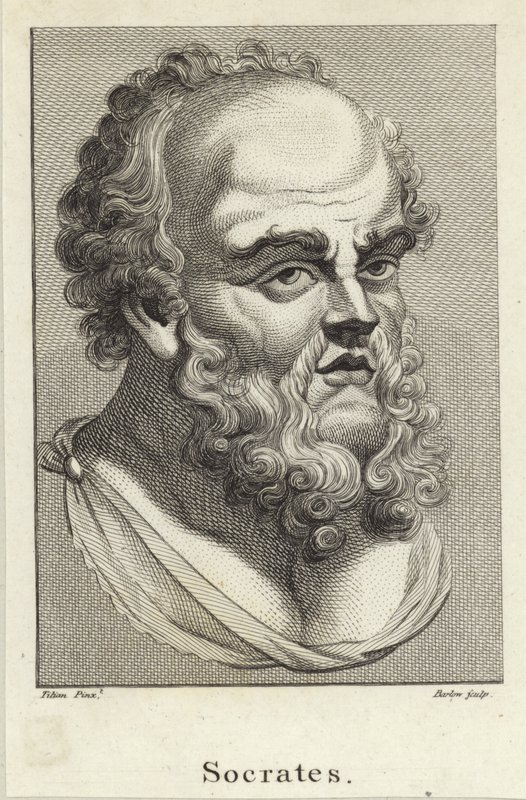 Sokrates autorstwa Tiziano Vecelli