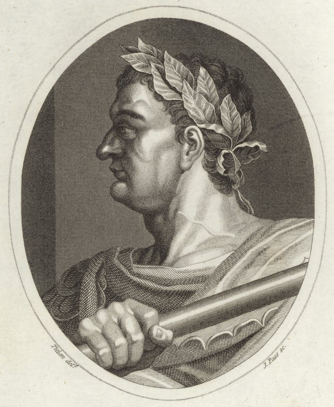 Domicjan Cezar autorstwa Tiziano Vecelli