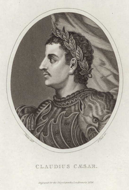 Portret Klaudiusza Cezara autorstwa Tiziano Vecelli