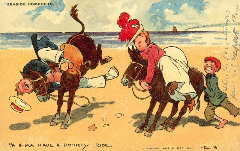 Nadmorski komfort (chromolitho) autorstwa Tom Browne