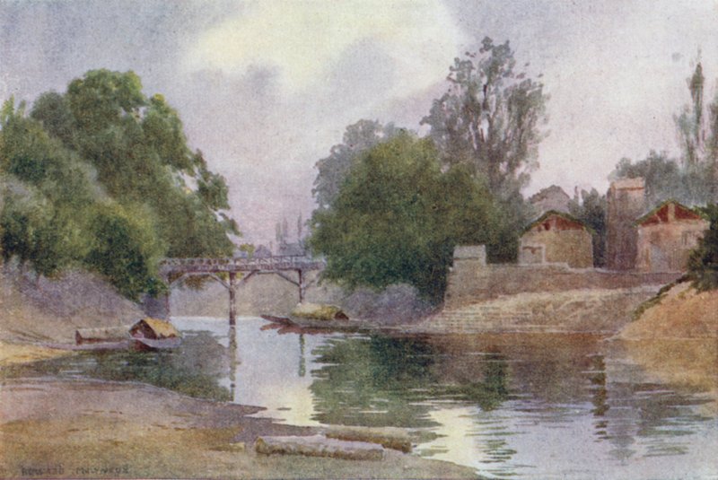 Most Burbur Shah, Chenar Bagh, Srinagar autorstwa Unbekannt Unbekannt